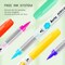 36 Colors Acrylic Paint Pens – Brush Tip Acrylic Markers, Waterproof & Quick-Drying, Perfect for Rock Painting, Glass, Wood, Egg, DIY Crafts & Art Projects